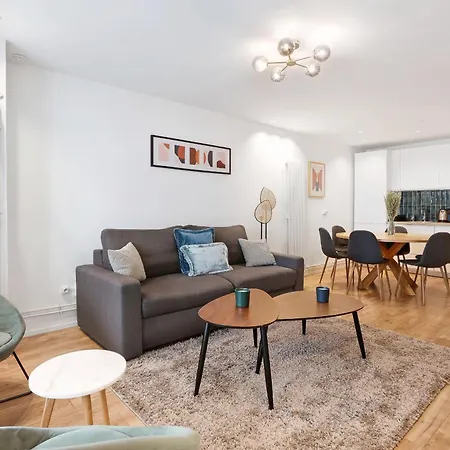 Апартаменты Sublime 2br 6p Balcony Eiffel Tower *