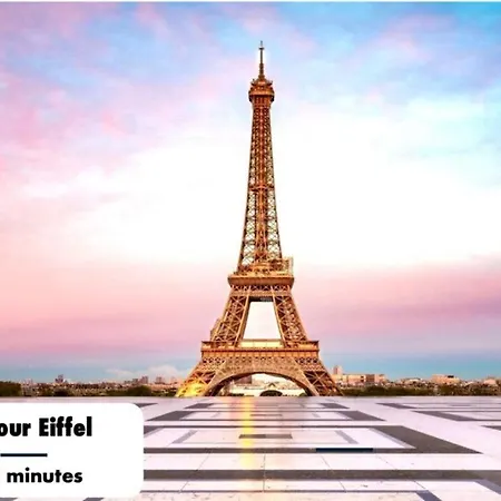 Апартаменты Sublime 2br 6p Balcony Eiffel Tower
