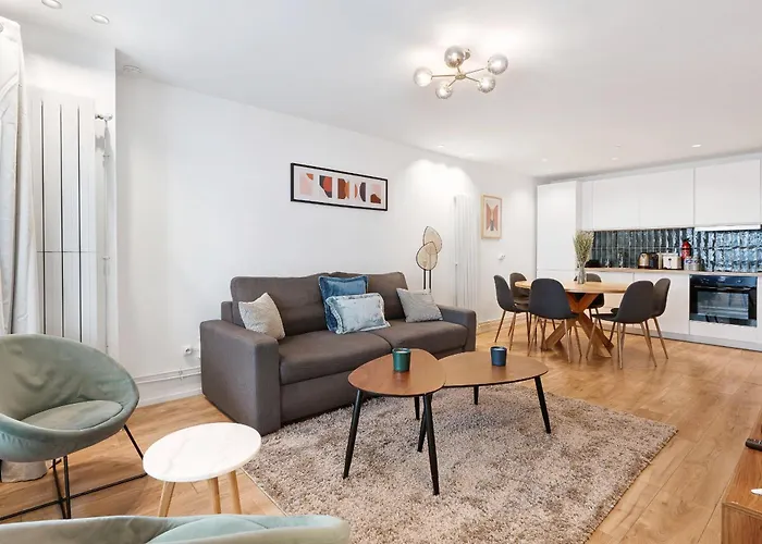 Apartmán Sublime 2br 6p Balcony Eiffel Tower *